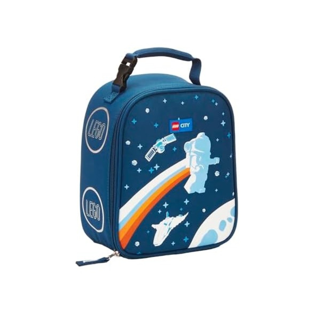 NEW Lego City Space Lunch Box, Insulated Soft Reusable Lunch Bag